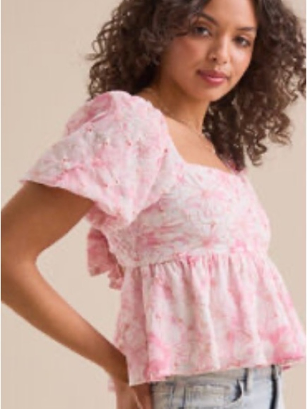 Altard State Hailey Babydoll Top